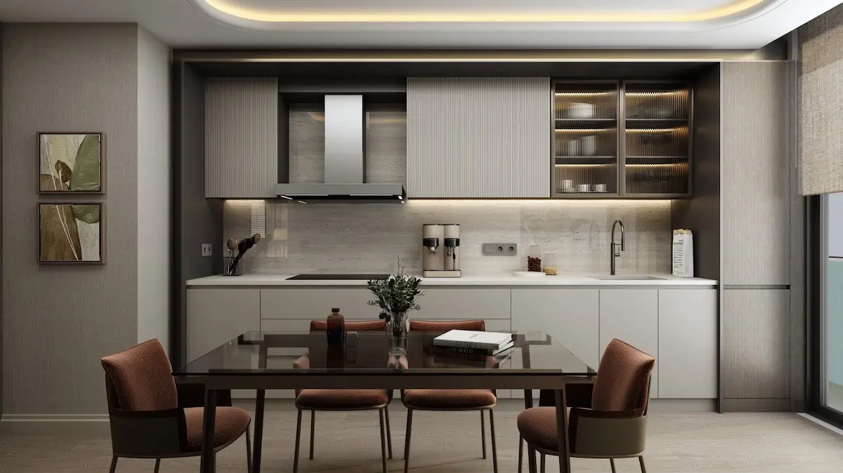 Fitted kitchen